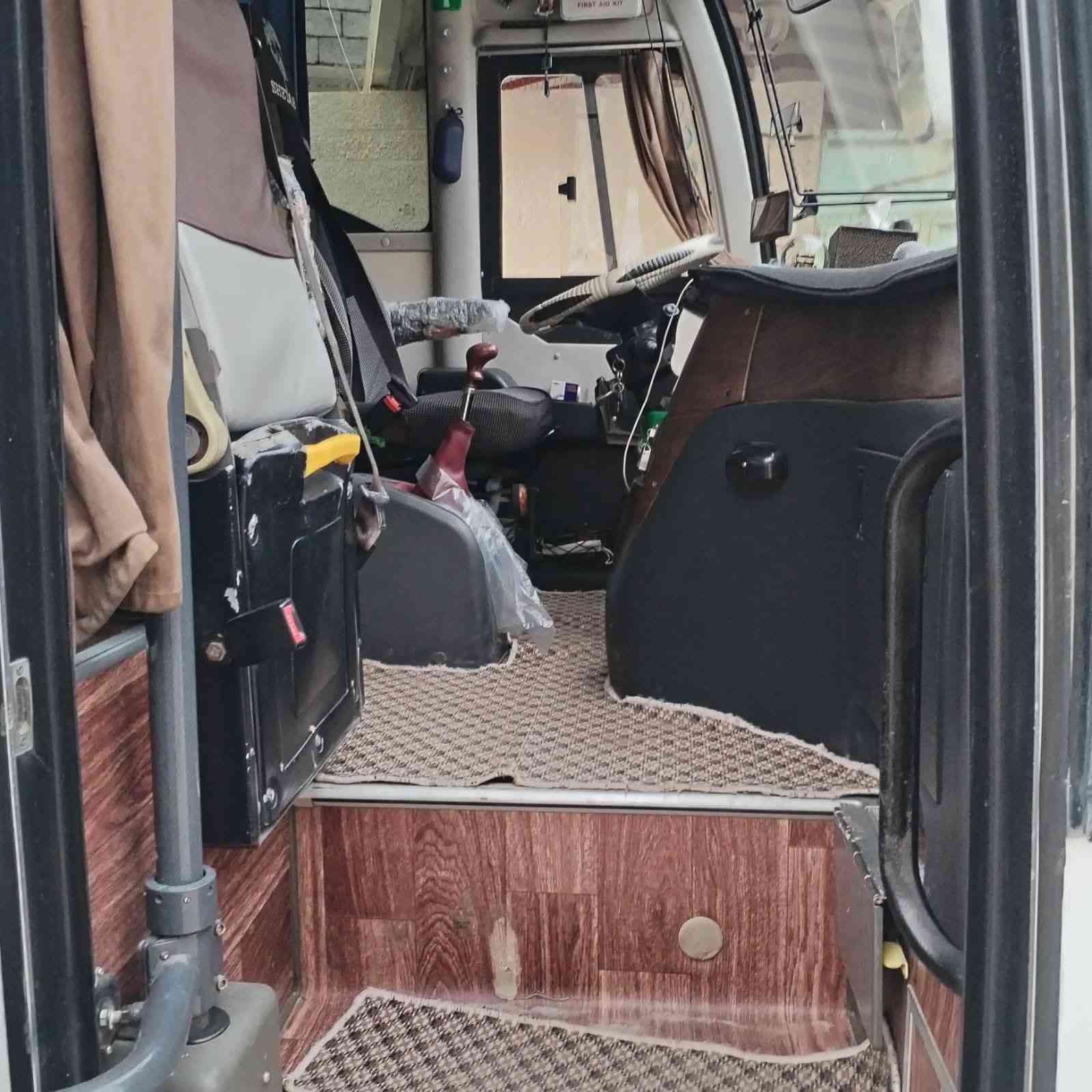 اللهم صلِّ على محمد وآل محمد
للبيع سيارة كييك لونگ

موديل 2016

باسمي، هيئة مصفّرة

حدادية كاملة، تخم تاير

تانكي كاز 300 لتر

سنوية مضلّل

مكينة، گير، اكسل كاملة

عدد الركاب 34 راكب وترهم 38 راكب

تبريد وتدفئة أمامية وخلفية

كاميرات خلفية وداخلية

شاشة ومايك داخلية

ثلاجة داخلية

كل كشن بي شاحنه 

📍 الموقع: صلاح الدين – قضاء بلد – مرقد سيد محمد (عليه السلام)

📞 رقم الهاتف: *********** موجود واتساب
إشارة إلى الأصدقاء 󱢏
