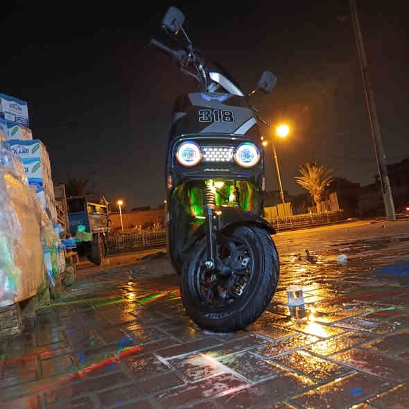 دراجة 318 مال رمبة نازلة قبل 2شهر بيهة اوراق من معرض يوسف جوية دراجة مكفولة من كلشي سعر700وبيهة مجال مكان بغداد ***********
