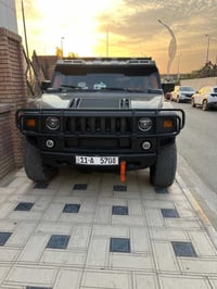 همر H2 2007 ٦١٠٠ محرك كير حداديه كامل من  كلشي  بسمي  سياره جاهزه من ك...