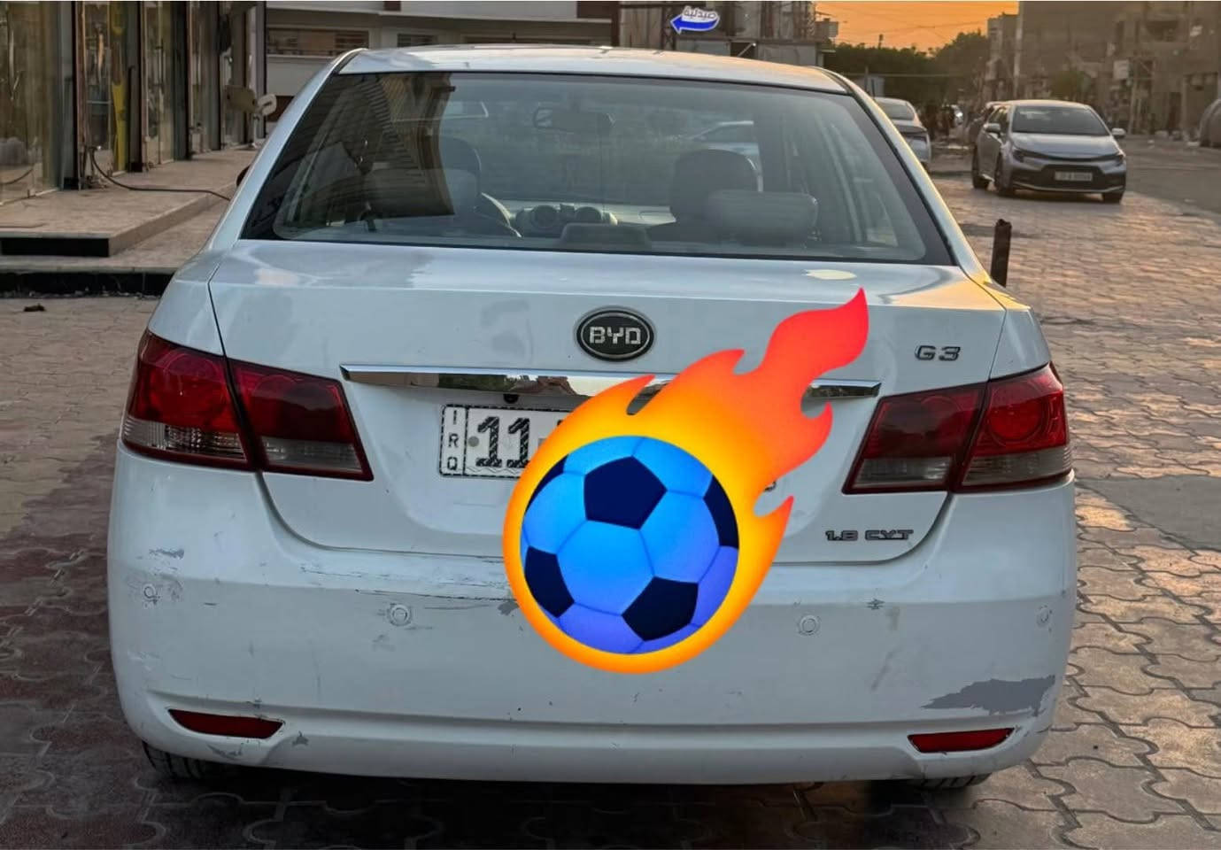 بيوايدي ٢٠١٣ جي اثري اوتوماتيك رقم بغداد إنكليزي
باسمي شخصيا رقم هزة جدد محرك ١٨٠٠ كير كهربائي جاهزات حداديه تبريد جديد تايرات جاهزه من كلشي مواصفاتها فتحه سقف بصمة  تشغيل وابواب مكان السياره بغداد حي الجهاد 

رقم الهاتف *********** السعر ٥٥$
