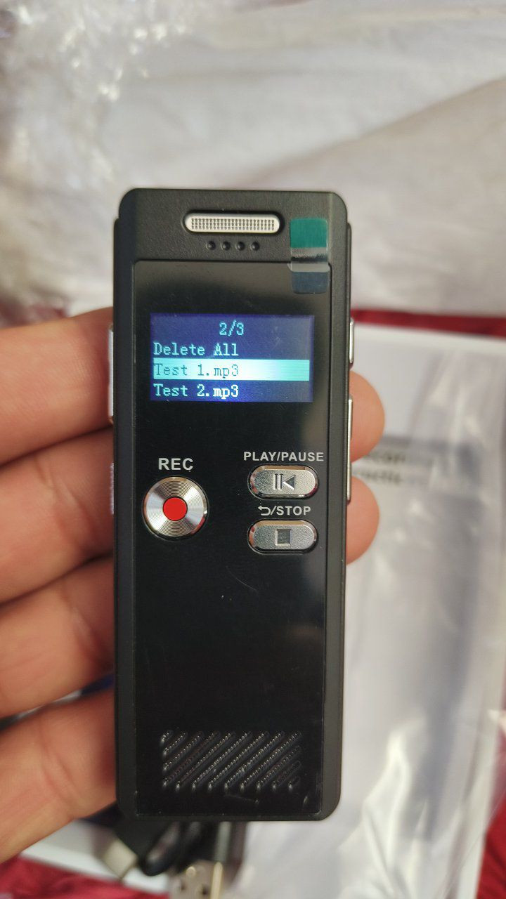 مسجل صوت بهذا الشكل بالكارتون بعده
20 الف مع التوصيل


**إذا كنت صاحب هذا الإعلان وتريد حذفه لأي سبب، رجاءا أرسل رسالة إلى الدعم الفني**