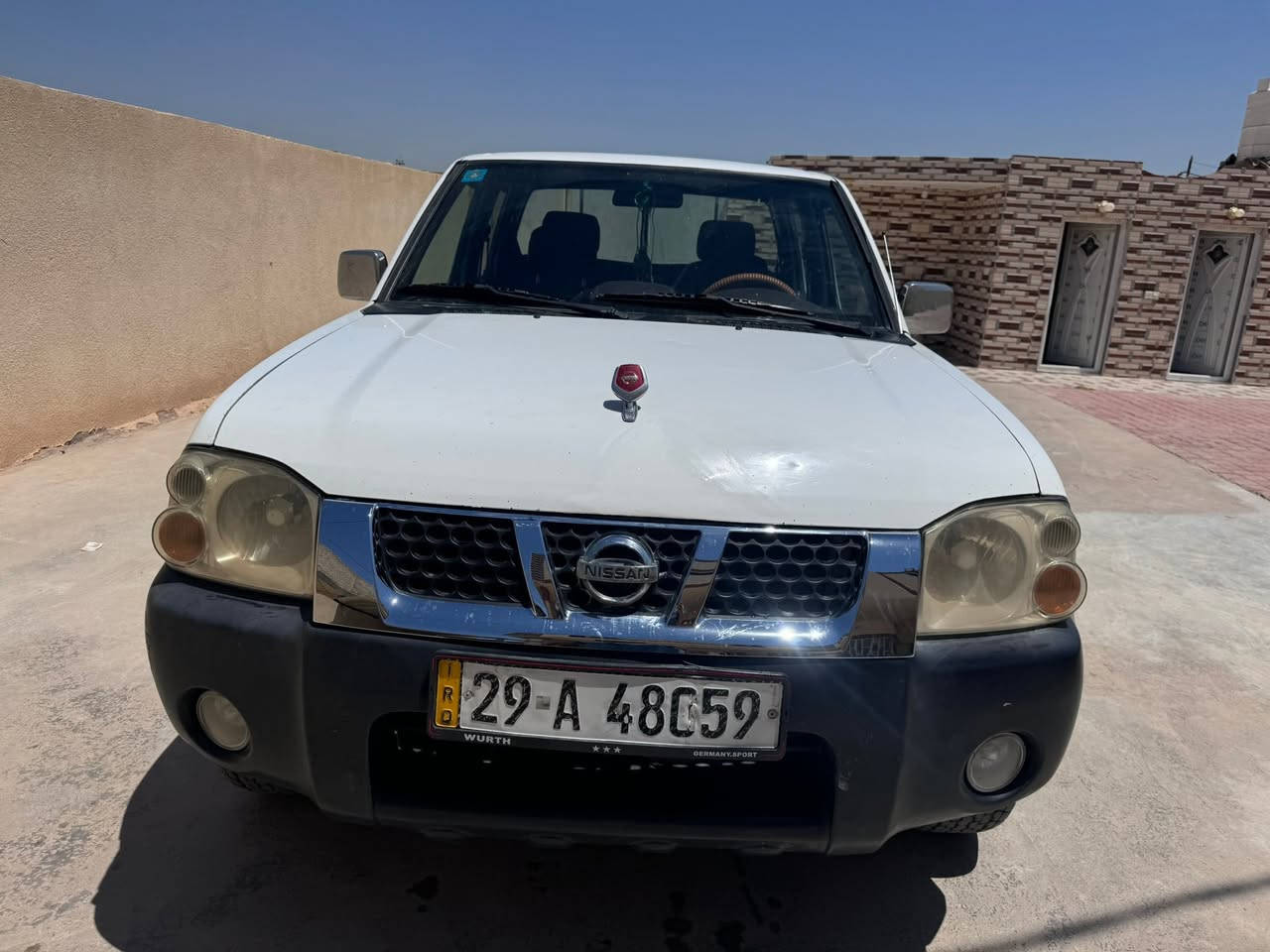 فور ويل نيسان شبوط موديل ١٤ مكفوله كفاله عامه ماعدا الباب البدي مصبوغ تبريد ثلج مكينه بلاد بانزين سياره بسمي مداور ثاني يوم سياره مال شغل عنون كربلاء ***********
