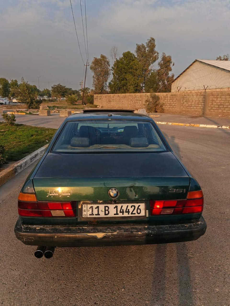 بي ام 735 معروضه 43 ورقه رقم بغداد  ٦ سلندر مكينه 3.5 كبر مكينه مكفولات تحويل ثاني يوم تخم تاير جديد كهربائيات كلها شغاله نظافه الكشر ٧٠٪ مكاني بغداد البياع سويب للاستفسار ***********
