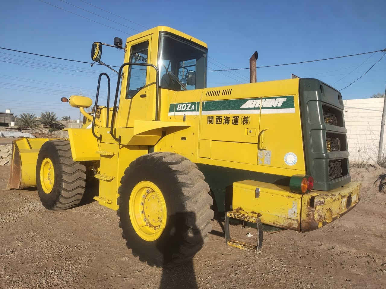 شفل كاوسكي للبيع حجم ٨٠ محرك نيسان ١١٠ وارد ياباني ليبر هادروليك مديل ٢٠٠١ رقم وسنويه جديد للاستفسار الاتصال ***********
