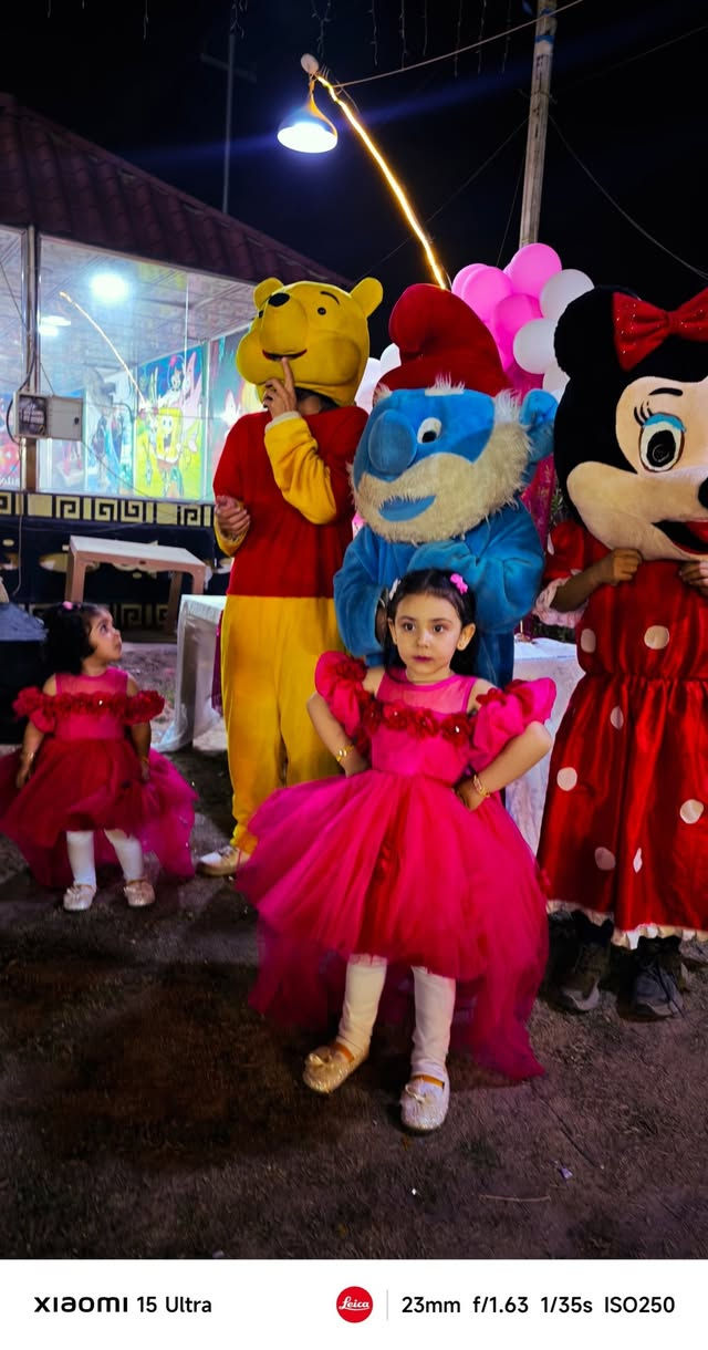 عيد ميلاد قمر ولجين في متنزه نيو دي العائلي في الدورة
سعر الحجز والتزيين كامل ب35 الف مع الدمى ودي جي وتصوير للحجز ***********
💥عنوان متنزه نيو دي العائلي  💥
بغداد الدورة مدخل حي اسيا من سريع الدورة نهاية شارع جامع حاتم السعدون على اليسار مجاور مدرسة الوهاب ومدرسة السراج💯
#متنزه_نيو_دي_العائلي
#بغداد_الدورة
#نمبر_ون
