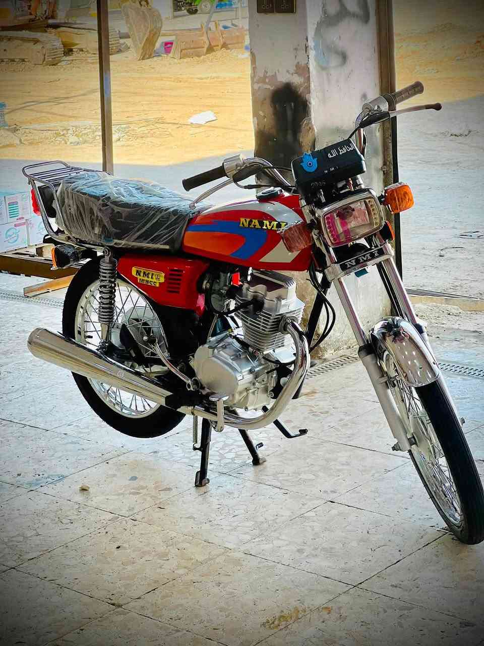 للبيع دراجه نامه موديل 23طالعه بل 24كفاله رقم وسنويه ارقام نكليزي السعر مليون و 600وبيه مجال قليل الشراي تصل وهاذه رقمي ***********المكان الديوانية مركز
