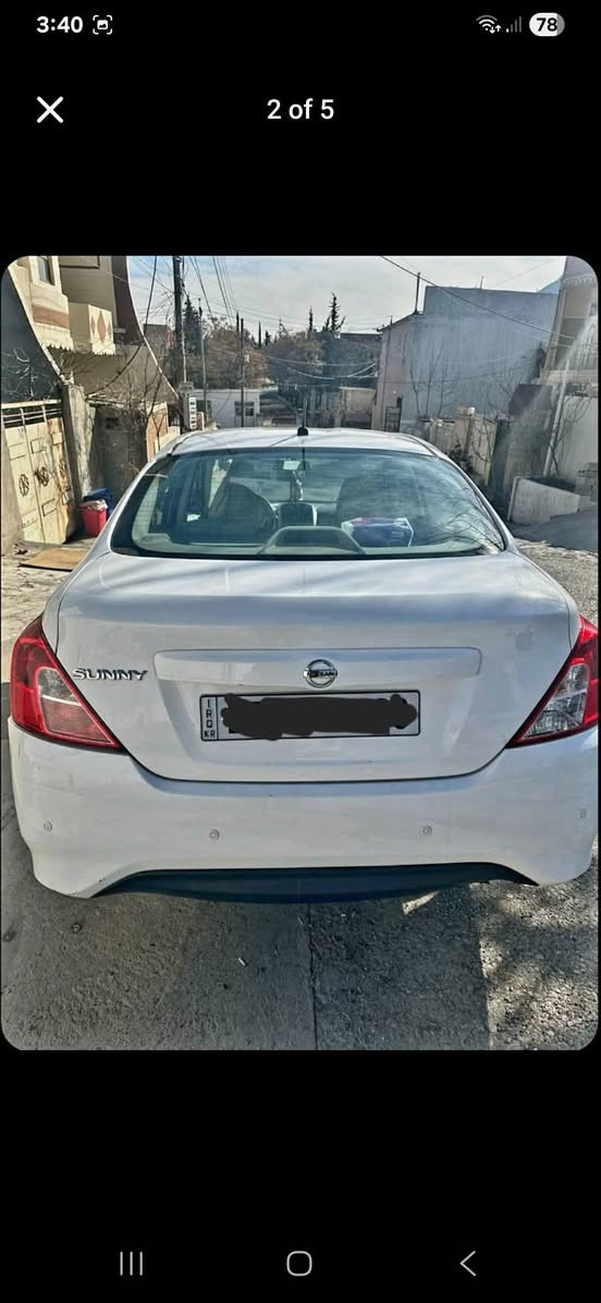 نیسان لاکشمیبای بۆ فرۆشت بەشەرتی گێر و مەکینە و تەبرید 2019 تەنها کەمێک ساردی هەیە بێ سبوغە بۆ زانیاری زیاتر لە ڤایبەر تەلەفۆن بۆ ئەو رەقەمە بکە *********** شقلاوة, أربيل
