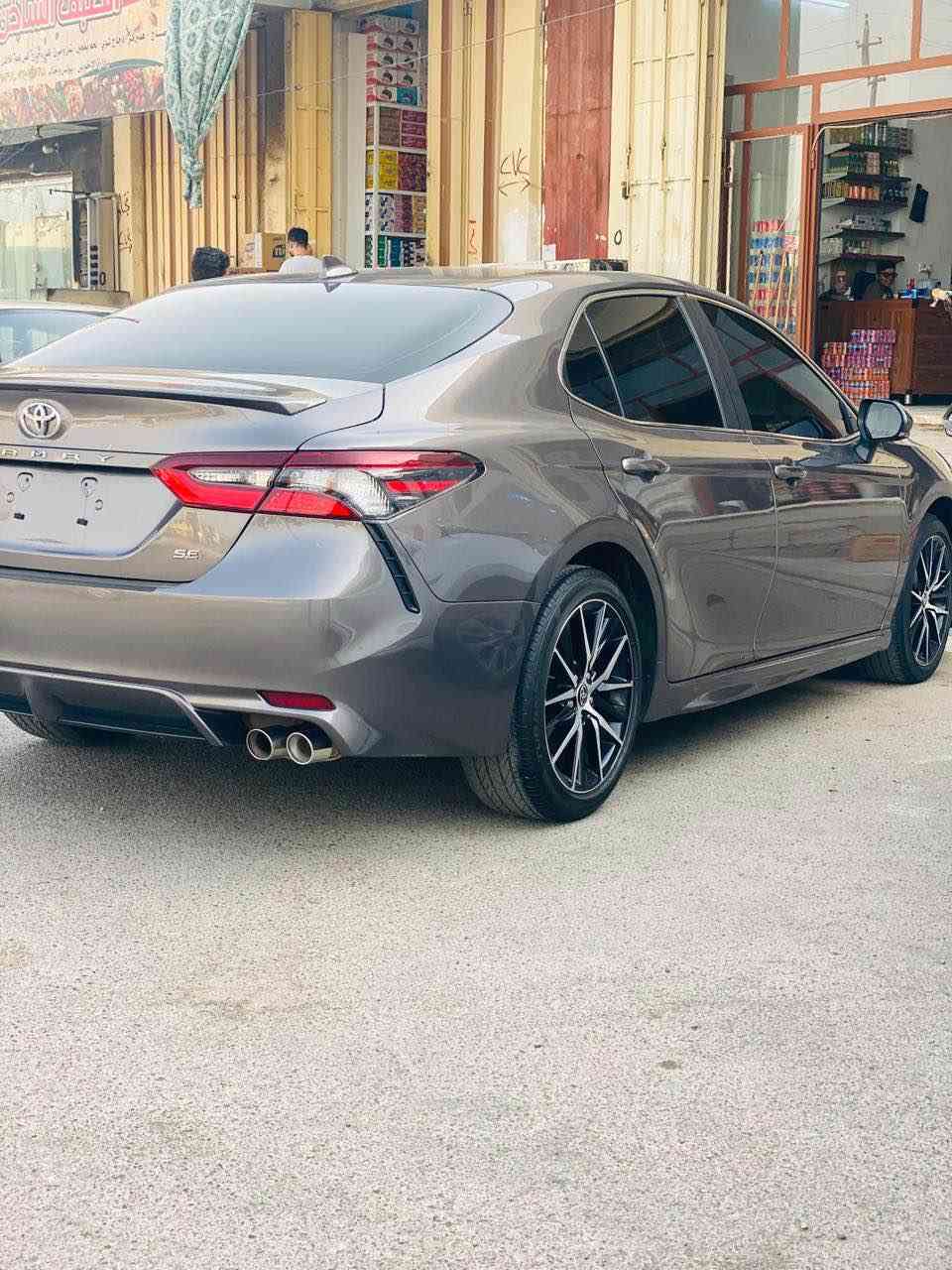 كامري كلين وارد امريكي مواصفات se شرط بدون صبغ 
فقط تعديل بارد حافة البونيد فوق اللايت جهة اليسار 
موضح في الصور معوقين رقم نينوى وكالة عامة من الشرعي بأسمك 
مكان صلاح الدين قضاء الشرقاط 
للأتصال 
***********
*********** موصل, نينوى
