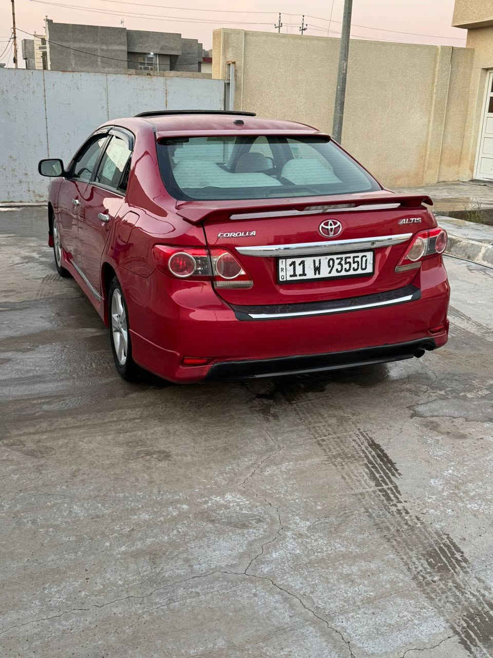 كورلا S موديل2012
ماشية 97 حقيقي 
وارد كندي حادث جاملغ خلفي 
مصبوغة صفحتين اثر جراد قمارة وبنيد بلاديات ما مصبوغات 
محرك 1800
رقم بغداد انكليزي 
سنوية وهزة جديدة قبل فترة مجددة
سلايت روف 
كروز سرعة
تحكمات ستيرن
كشنات جلد 
تخم تاير جديد
مكينة وكير مكفولات 
مكان السيارة الانبار الفلوجة
السعر 117 ورقة بيع او مراوس اعتذر عن البيع بلاقساط
للاستفسار ***********
