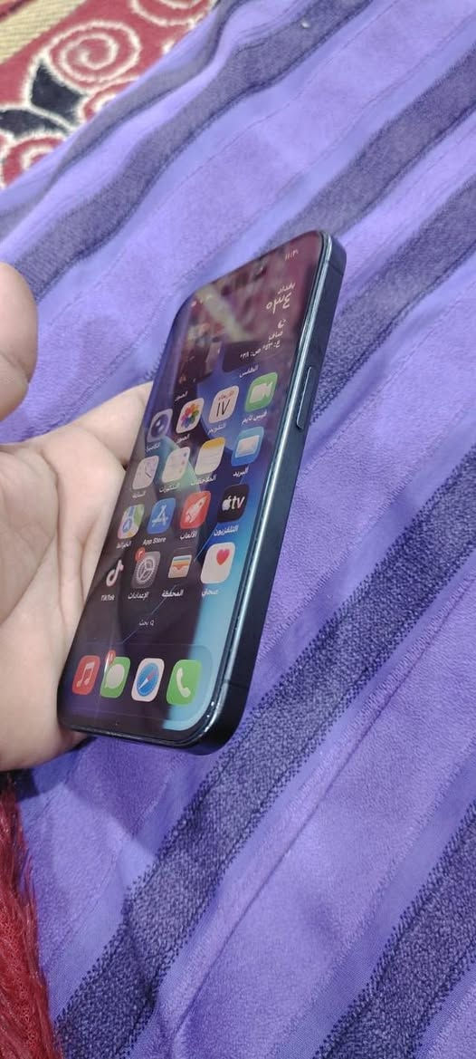 سلام عليكم
ايفون 15 برو 
الذاكره 256
تك خط 
مبدل شاشه gx وبيها فطر زعير 
السعر ٤٥٠ ومجال حك الجيه


**إذا كنت صاحب هذا الإعلان وتريد حذفه لأي سبب، رجاءا أرسل رسالة إلى الدعم الفني**