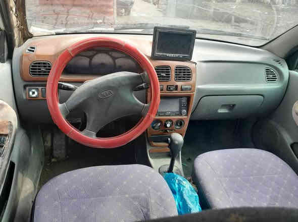 السلام عليكم ريو موديل ٢٠٠٠ مكينه كير صدر تخم تاير جهازة كهربايت كلشي شغال شاشه رقم بغد نكلزي بسمي داخل كلش نضيف نعامه سياره ترايك وين متريد السعر ٣٨ مكاني شهداء سيديه شراي يتصل هذا رقمي *********** بدون مراوس
