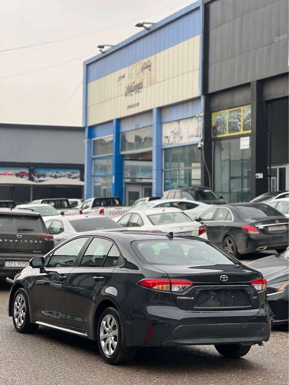 تيوتا كرولا 2024 LE سمنتي 🩶
مواصفات 
شاشه كبير
رادار 
حساس 
بريك بصمه 
تحكم ستيرن 
تحديد سرعه 
و بعد مواصفات هوايه 
ضرر : فقط باب صبغ بدون دواخل ارباك ستيرن سيستم شركه 
مكان سياره اربيل شارع ١٠٠م مدينه معارض 
رقم موبايل *********** واتساب اكر, نينوى
