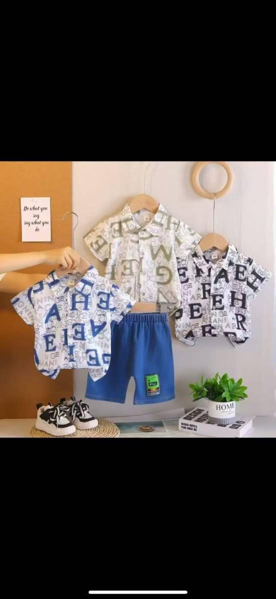 بضاعة العيد توفرت🔥
طقم قطعتين ولادي اصلي فخامه وجمال 😍🔥
جمله فقط جمله فقط 🔥 😍
يوجد توصيل لجميع محافضات العراق 5 الف 
للتواصل واتساب ***********
أهلا وسهلا بكم 🌹
