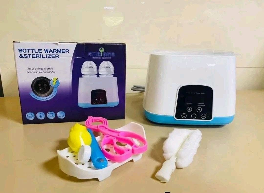 من ماركة امبليوم embleme 
 وجبة جديدية 2X1
1-معقمة ممات وملهي 
2-دفاية حليب اطفال👩‍🍼💕🍼

🔥يمكن لسخان الزجاجات المزدوج هذا إذابة حليب الثدي ومزج مسحوق الحليب بسرعة
يحافظ على دفء وتسخين أطعمة الأطفال

يقوم بتطهير اللهايات بدرجة حرارة عالية
يحافظ على الحليب دافئًا ثابتًا في آلة واحدة تلبي الاحتياجات المتعددة، مما يوفر الوقت ويجعل الرضاعة سهلة
التحكم في درجة حرارة التسخين في نطاق 35 درجة مئوية - 45 درجة مئوية. 

✨يجب التأكد من عدم نقل الحليب والطعام إلى درجة الغليان وعدم تدمير الطعام الغذائي الأصلي

ضمان سنه


**إذا كنت صاحب هذا الإعلان وتريد حذفه لأي سبب، رجاءا أرسل رسالة إلى الدعم الفني**