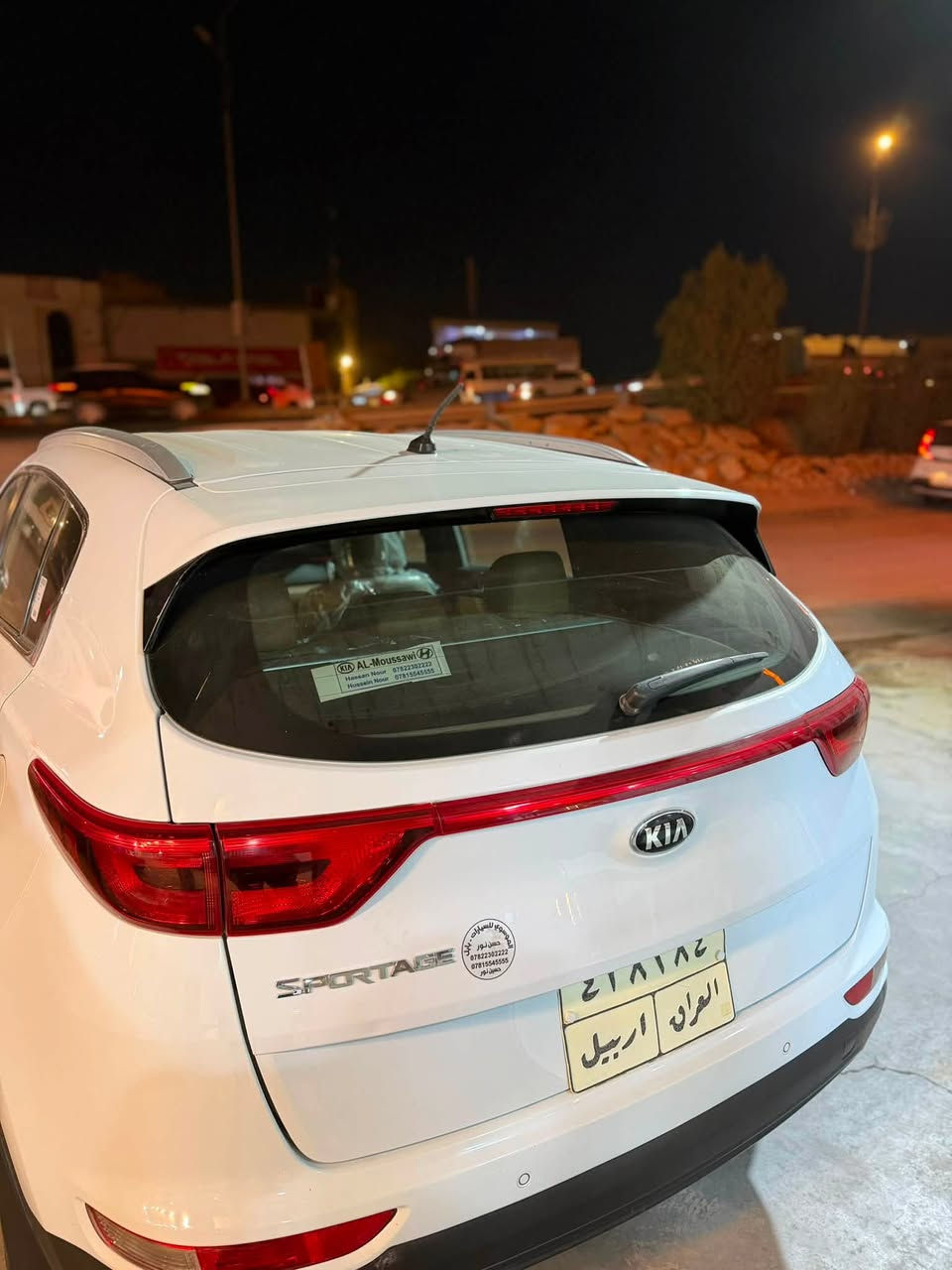 🚗 كيا سبورتج 2018 (خليجي) للبيع 🚗
الموديل: 2018
 النوع: خليجي
 الحالة: كفالة عامة من الصبغ والتبديل.
 المواصفات: مواصفات السبورتج المعروفة.
 المكان: بابل
💰 السعر: 177 ورقة (وبيها مجال)
📞 للاستفسار والتواصل:
الاتصال على الرقم: ***********

