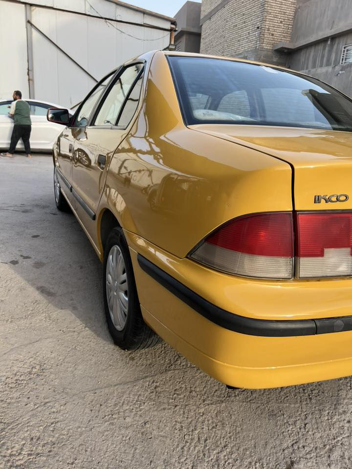 سلام عليكم سمند موديل 2012 سياره جديده وبلاديه كله وضع شركه بيه بارد بسط باب سايق مكينه وكير مكفولات تبريد ثلج رقم بابل ومكاني ب الحله.  سعر 48    ***********
