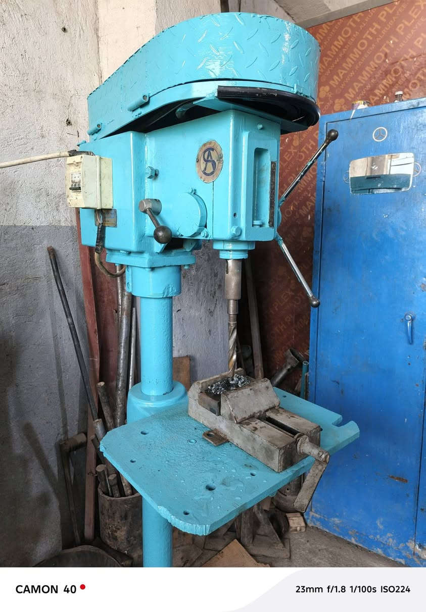 للبيع دريل ثابت ٢٥ملم ثريفيز ارتفاع ١٧٠ بحالة جيده بغداد أبو غريب/صناعة حي الرسالة/السعر٩٥٠ ألف/الاتصال على الرقم ***********
