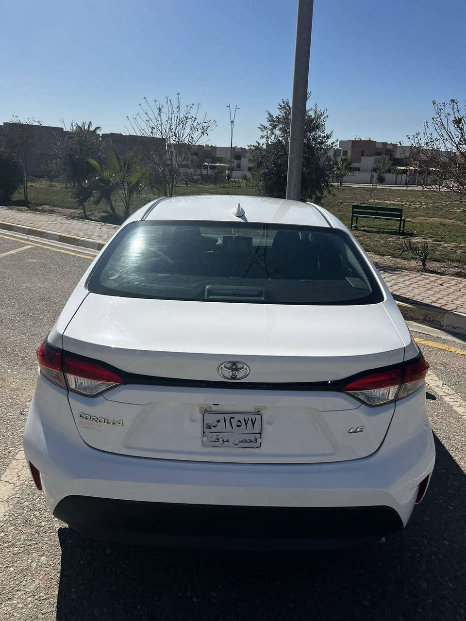 السلام عليكم
كورلا 2024 وارد امريكي 
موصفات LE
فحص تترقم كل المحافضات عدا الشمالي 
بجم كبس وايرباكات كلها سليمه
ضررها موضع بصور شي بسيط يم الجمرلغ الورا
مكاني كركوك
  واتساب موجود***********
السعر 160 وبيها مجال
