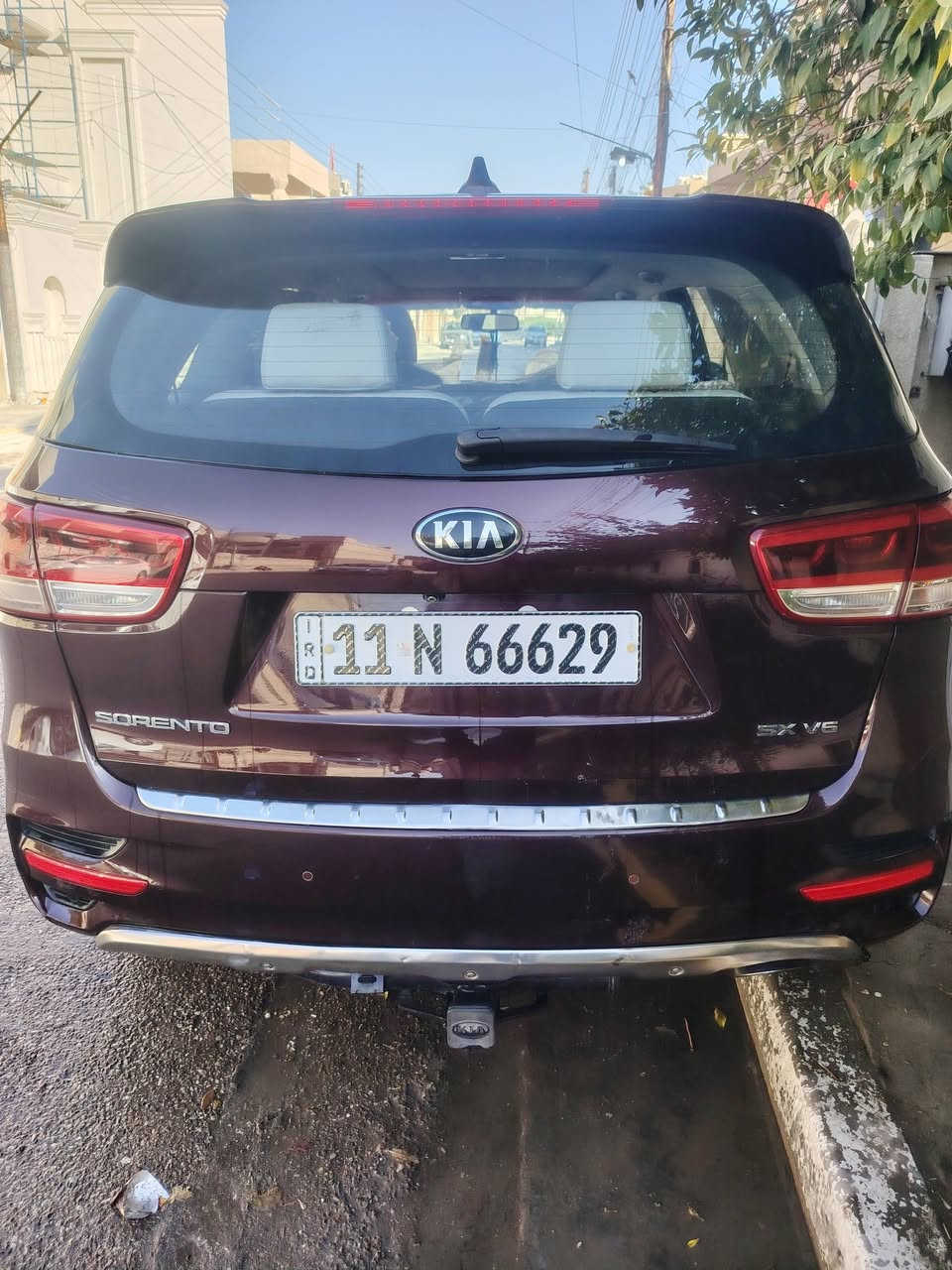 للبيع سورنتو موديل 2017 وارد أمريكي
رقم بغداد تحويل مباشر
محرك  سلندر SXV 6
7 راكب 
ماشيه 78 الف 
فول مواصفات 1/1
بصمه.. بنوراما قطعتين.. تحكم ستيرن..
اشاير مري.. حساسات خلفي كامره خلفي..
كشنات كهربائي.. فور ويل.. تخم تاير
ضررها بنيد صبغ فقط
السعر 210
للاتصال ***********
