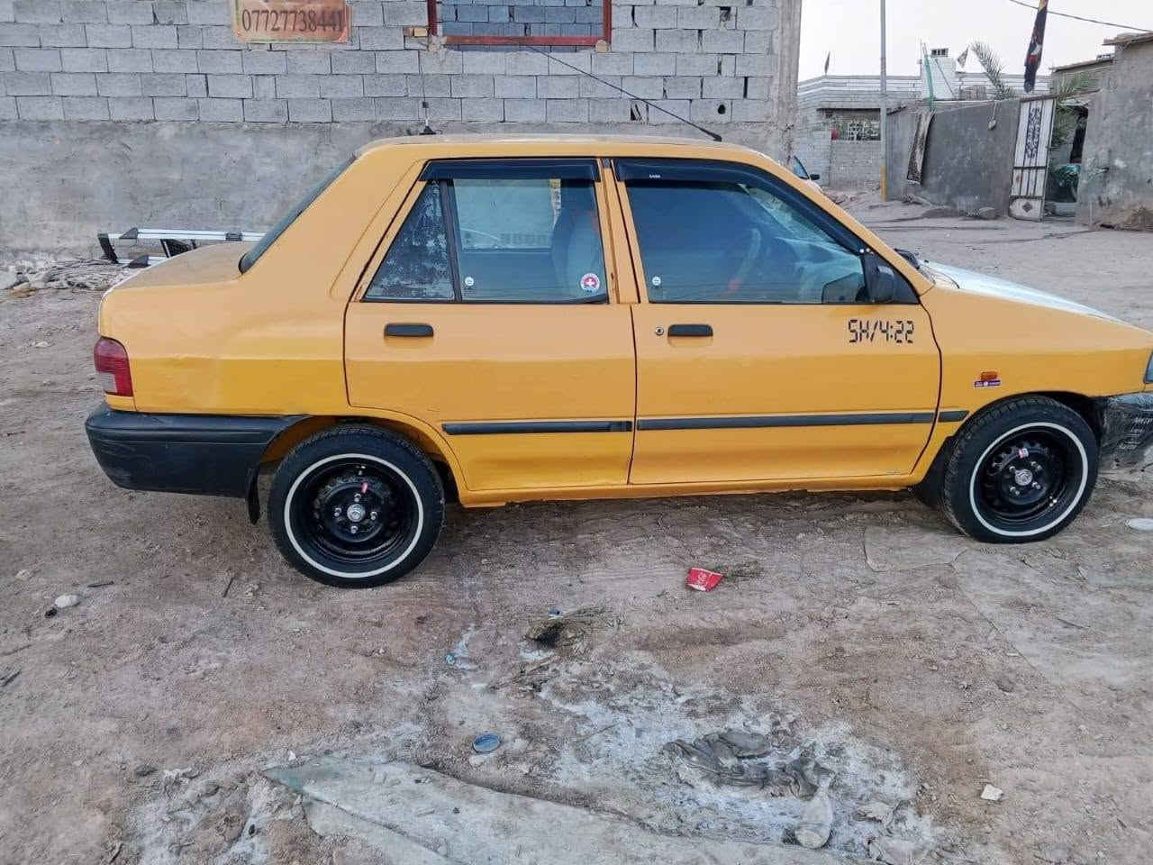 السلام عليكم للبيع فقط سياره سايبا رقم بصره موديل 2016 كير ومكينه انضاف حداديه وتخم تاير ودواخل بصره الزبير رقم راعيها ***********
