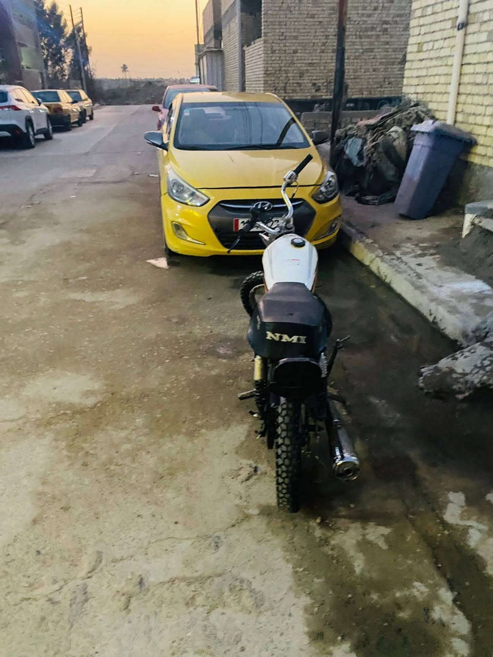 دراجة ايرانية مكينة تخبل 5 كير عوزهة الزنجيل كلساع يفلت لو بكرة لو ميزانية السعر 275 وبيه مجال حك جية رقمي ***********
