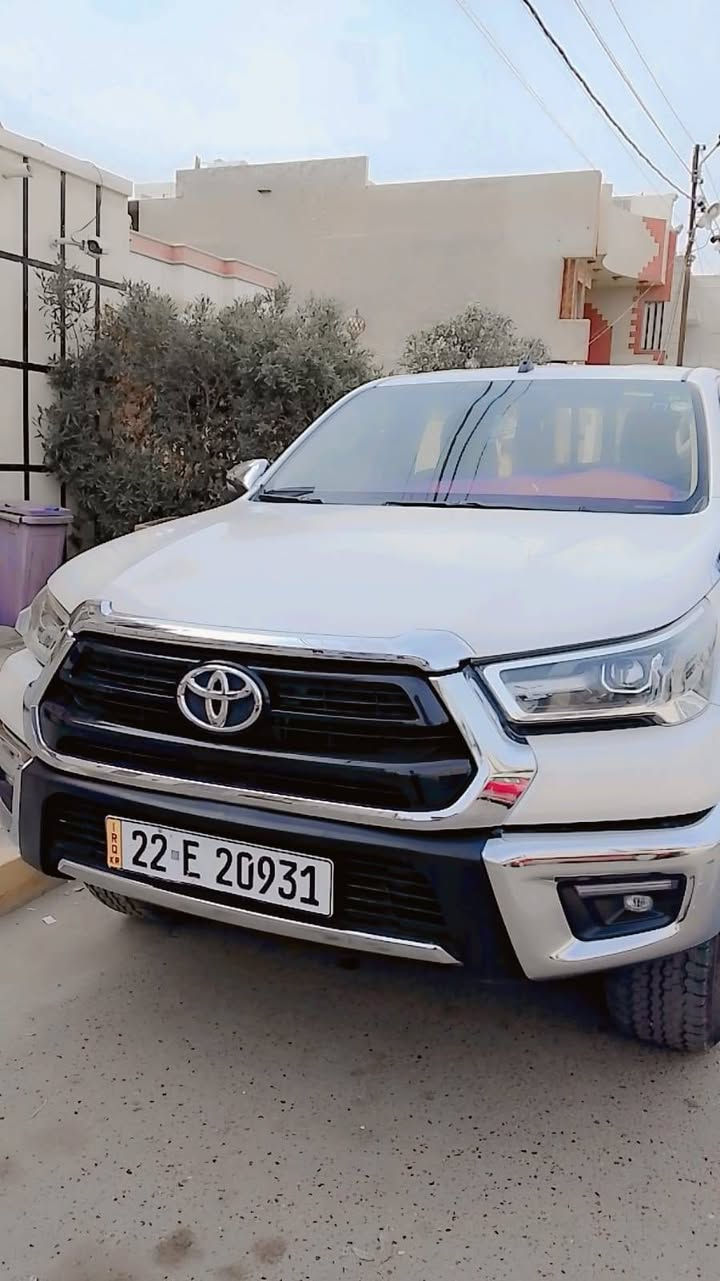 بسم الله الرحمن الرحيم
السلام عليكم هايلوكس 
المكان الفلوجه الانبار 
فول مواصفات موديل ٢٠٢٢
 سيد نهر سعودي
رقم اربيل دولي بسمي
مواصفات
فور ويل
ثلاجه بلجكمجه
دبل ايرباك 
بصمه
٣ بصمات
مثبت سرعه
شاحن وايرليس
لدات امامي خلفي
نضام ايكو
تبريد قطعتين
تحكمات ستيرن
جهيتين شاشة جبيره
كامره 
حساسات امامي خلفي 
امامي خلفي اشاير
منضومة زنون فورويل 4x4
البنيد جكات نضام ايوكو رقم أربيل 
سنوية جديدة٢٠٢٧
ماشيه اقل ٨٣الف ع وضع الشركه بشرط حته حداديه
تحويل مباشر السيارة جديد 
كفاله عامه من الصبغ تبديل الفتح السعر340
 استفسار اتصل ***********
