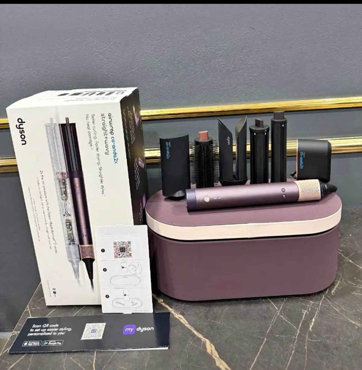 دايسون Airwrap كواندا 2X مستقيم + متموج
الجيل القادم كواندا 2X التكنولوجيا
2 مرات أقوى تأثير كواندا من Airwrap القياسية.
تصفيف الشعر دون حرارة زائدة.
أسرع التجفيف وأقوى لف / تشكيل الأداء.
التحكم الذكي في درجة الحرارة
أكثر من 40 قياس للحرارة كل ثانية تمنع تلف الشعر.
درجة الحرارة القصوى حوالي 150 درجة مئوية.
دايسون هايبرديميوم ™️™️ موتور
محرك رقمي قوي يدور بسرعة 110.000 دورة في الدقيقة.
يعطي نتائج سريعة مع تدفق الهواء عالية.
تشكيل دون أضرار الحرارة
يجفف الشعر ويشكله بالهواء دون حرقه.
يقلل من الكهرباء، ويوفر نتيجة مشرقة وسلسة. #dyson أربيل, العراق


**إذا كنت صاحب هذا الإعلان وتريد حذفه لأي سبب، رجاءا أرسل رسالة إلى الدعم الفني**