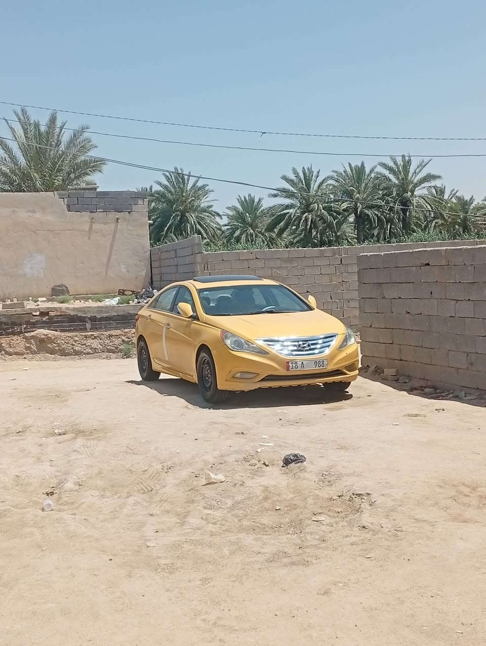 سلام عليكم
سوناته موديل 11 فول موصفات
محرك 2400 
سياره مريكيه بس باب سايق بدل
رقم بابل ثاني يوم تحول
خطه بابل بغداد
مكان سياره كربلا راعي سياره بكربلا
سعر 90 وبيه مجال ‏‪0772 829 4649‬‏
