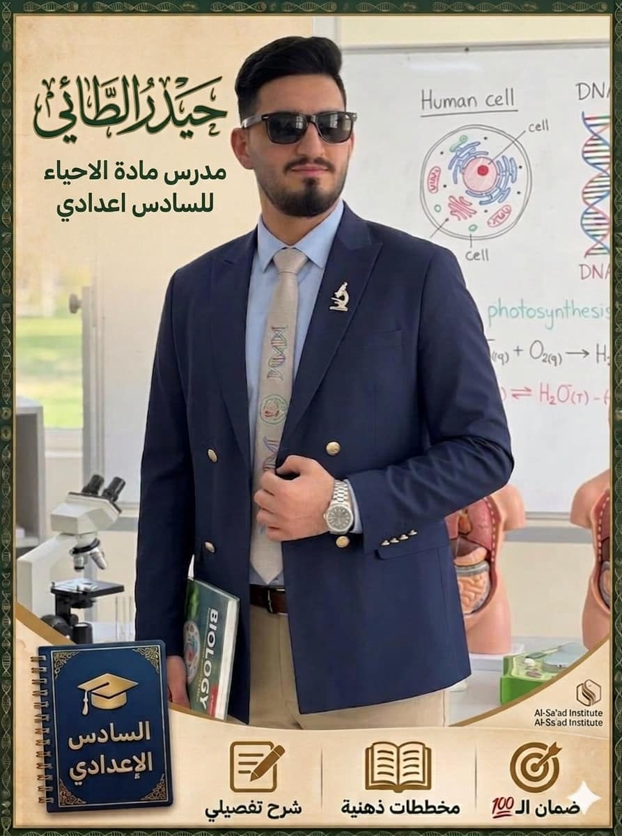 📢 إعلان التسجيل للعام الدراسي 2026-2027
في معهد السعد (مقابل مستشفى الشرق الاوسط /قرب مدرسة الظفر)
نصنع القمة.. لنحقق الطموح
يعلن معهد السعد عن فتح باب التسجيل للدورات الخصوصية لجميع المراحل:
🎓 لطلاب السادس الإعدادي (العلمي والأدبي):
• مدة الدورة: 10 أشهر (من 5/6/2026 ولغاية 5/4/2027).
• عرض التميز: أول 10 طلاب يسجلون يكون قسط المادة 600 ألف دينار.
• القسط المعتاد: 650 ألف دينار للمادة الواحدة.
• طريقة الدفع: يتم تسديد المبلغ على قسطين.
📚 لطلاب الثالث المتوسط:
• نظام الدورة: 10 أشهر مستمرة (تبدأ من 5/6/2026).
• القسط: 50 ألف دينار شهرياً فقط لكل مادة.
🔄 لطلاب الدور الثاني (دخول شامل):
• قسط الدورة: 150 ألف دينار.
• بداية الدورة: 5/6/2026.
📍 للاستفسار والحجز، يرجى الاتصال على الأرقام التالية:
📞 ***********
📞 ***********
📞 ***********
سارعوا بالتسجيل.. المقاعد محدودة!
