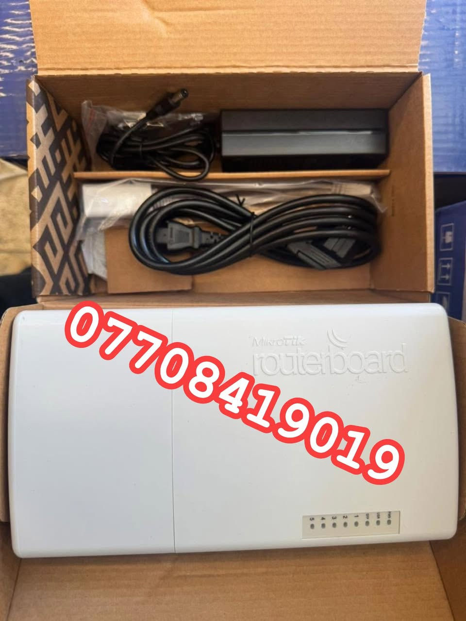 🔥🔥 وصل حديثاً وبقــوة للسوك 🔥🔥🔥
🌟 MikroTik PowerBox Pro 🌟 💪📡✨

الخيار الذهبي لأصحاب الأبراج وشغل الـ ISP 👑🚀

🔹 5 بورتات LAN ⚡
🔹 يدعم PoE IN & PoE OUT 🔌
🔹 مخصص للنصب الخارجي 🌤️🌧️
🔹 بوكس حماية قوي ومرتب 🔒
🔹 أداء ثابت وتحمل عالي بالأجواء العراقية 🔥☀️

🎯 مثالي لتوزيع الإنترنت للأبراج
🎯 تنظيم نظيف داخل البوكس ✨
🎯 سهل صيانة وتركيب 👨‍🔧🛠️

🚨 الكمية محدودة والطلب عالي 🔥🔥
لا تضيع الفرصة 😉

📞 مستعدون لتجهيز كافه خدمات الانترنيت والابراج وتجهيز مشروع الوطني FTTH  والمؤسسات ودوائر الحكومية وتزويدهم بوصولات الرسميه
باسعر تنافسية ❤️‍🔥
📦 اجعل شبكتك آمنة وموثوقة مع معدات عالية الجودة ✅‏‎
‏‎لطلب والاستفسار
‏📲 what’s up : ***********
Telegram: تابعو اخر العروض على قناة ⬇️⬇️⬇️
https://t.me/FTTH_NETWORK
‏‎🚚 توصيل سريع لبغداد وكل المحافظات
