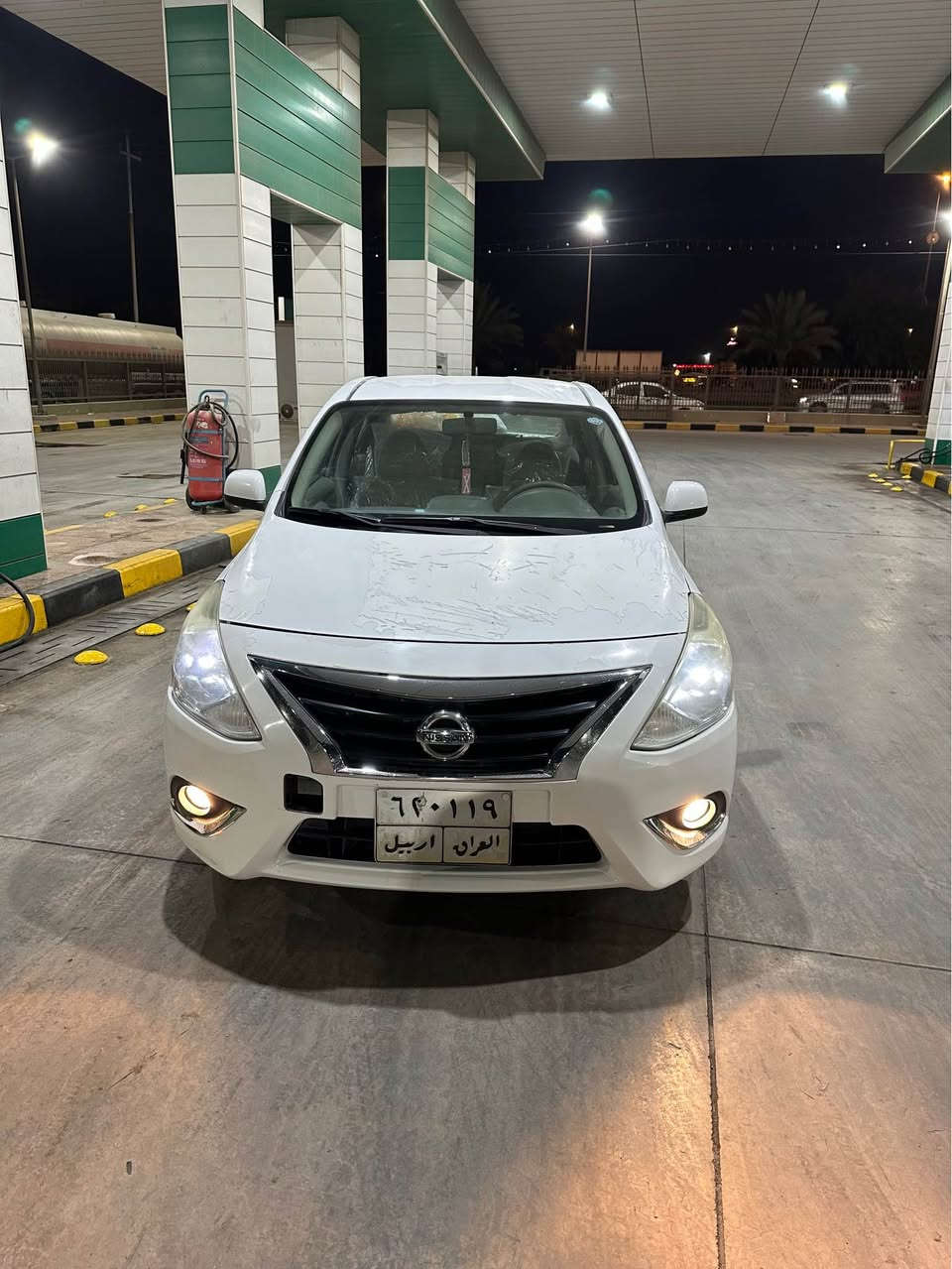 سلام عليكم لبيع نيسان صني هندي ام لبيلنه زركه كفاله سياره لا ضربه ولا صبغ ولا تبديل ولا فتح كير محرك حداديه كفاله تخم تاير جديد رقم اربيل سنويه مامنتهيه تحويل وكاله مضمونات سعر ١٠٥وبيه مجال  رقم الهاتف *********** النجف, العراق
