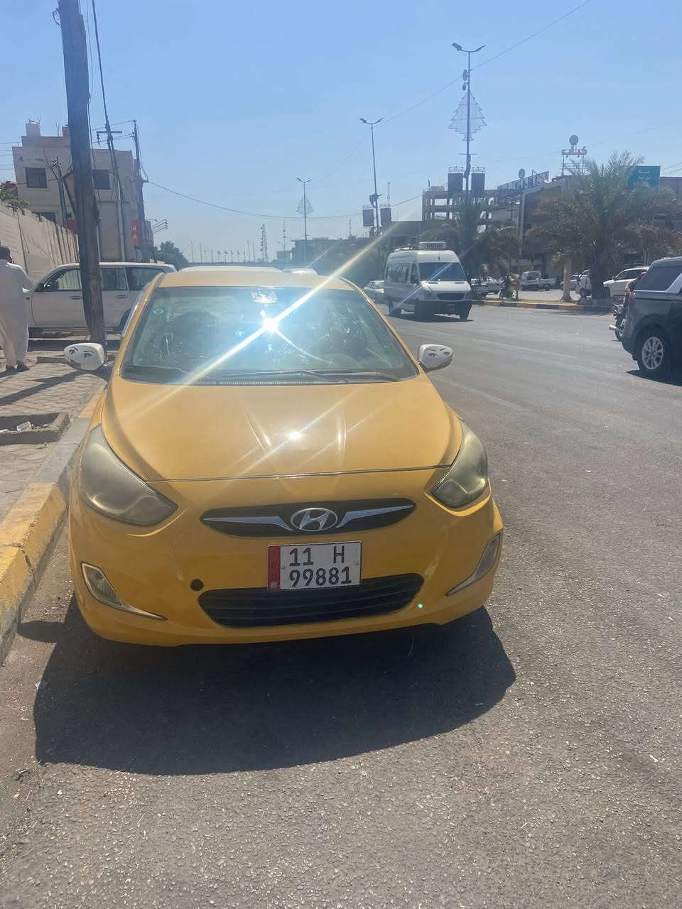 اكسنت خليجي 2012
بسمي تحويل ثاني يوم 
هيئه غرمات مصفره
صدر جديد 
منضومه تبريد جديده 
تخم تاير جديد 
كير محرك مكفول 
ضربته الجاملغ لامامي 
والجاملغ الخلفي 
السياره خير من الله
مكاني الدوره بغداد 
***********
