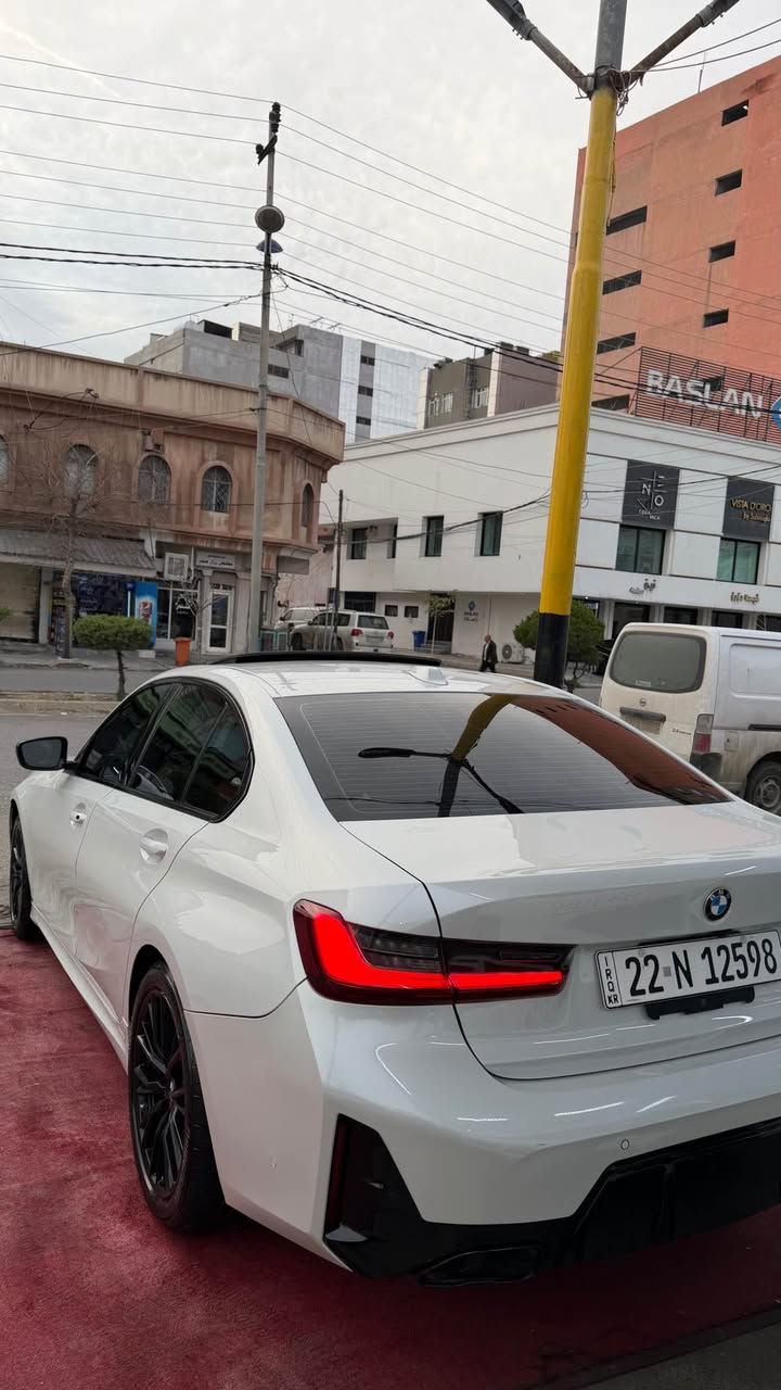 ***********
bmw330i series3 2024
دوو پارچەیی هەیە بۆنیت چاملخ بی ناوگرتن ئیرباگ سوکان تەقیە سیستەمە هەموو شتی بە شەرتە کارەبایت و رادار  
سەیارەکە کالم پیش و پشت کرایتە M package
کتابی جامرەشی لەگەل سەیارەکە23هەزار رۆیشتیە داوایی 310مجالی تیدایە أربيل, العراق
