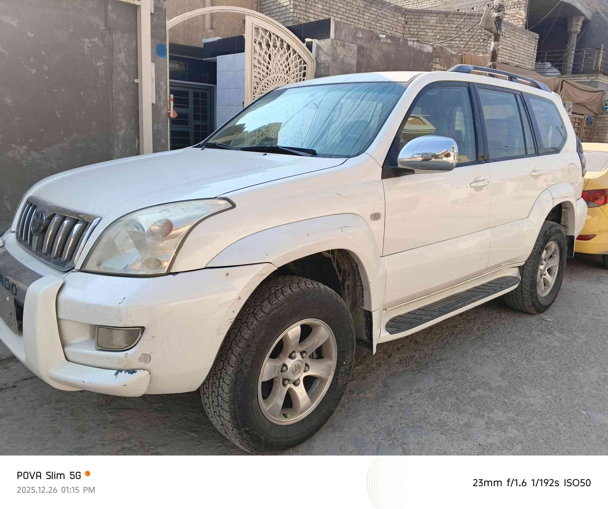 السلام عليكم
برادو 2009 

محرك 6 سلندر 

خليجي مكان بغداد الرصافه 

سعر 200$ 
رقم التلفون ***********
