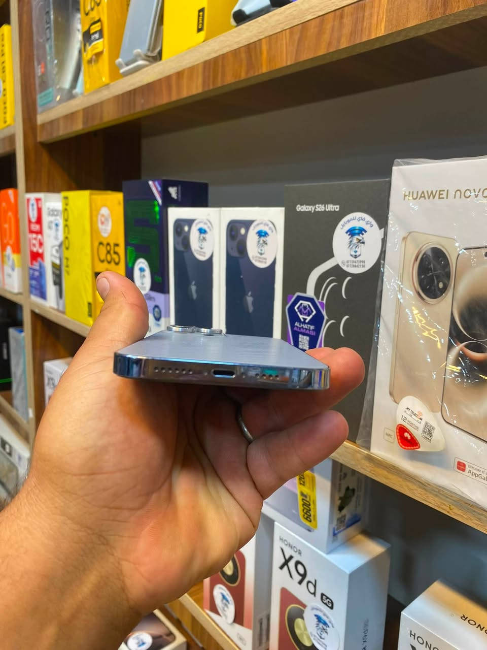 متاح ايفون 13 برو ماكس ذاكره 512 بطاريه 92 جهاز وتر بلادي اي قطعه غيار ممبدل جهاز نضاقه فول الفول جهاز مكفول من كال النواحي للبيع او للمراوس الاستفسار خاص او عل رقم مكاني بعقوبه بهرز ***********
