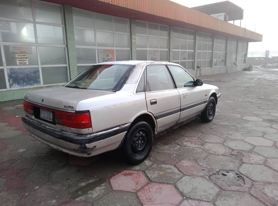 سلاوى خوا له هه مولايك مازدا 626موديل91 ئارمى بلاستيكى سليمانى به شرتى ئارمو ئه وه ليات 8كابريته كير مه كينه ته قه و ره قه گه رمى كاره باى پاوه ر فلجه كيجه كانى به شه رته  ته نانه ت كلوبى سه ر ره قمى ئيشه كات بوياخ عام نيه سيعرى خوار بازار17معاملا شوين سليمانى مشته ريت له خزمه تام ***********كورك***********سوباس بوئه دمين السليمانية, العراق
