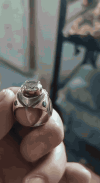 متاح 5 محابس تحف مطعم بذهب صياغة زاروكة 07742250587