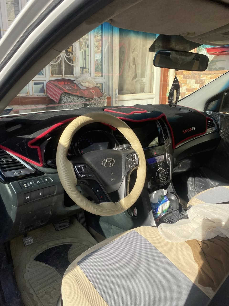 للبيع سنتافي 2013فول مواصفات محرك6سلندر3300 بنرامه بصمه ترحيب مري +شفط شاشه كامره سياره جاهزه تخم تاير جديد رقمها بغداد أنكليزي بسمي بيها مكانات بارد وصبغ وفقط باب سايق مبدل السعر175وبيها مجال مكان نجف رقم تلفون ***********
