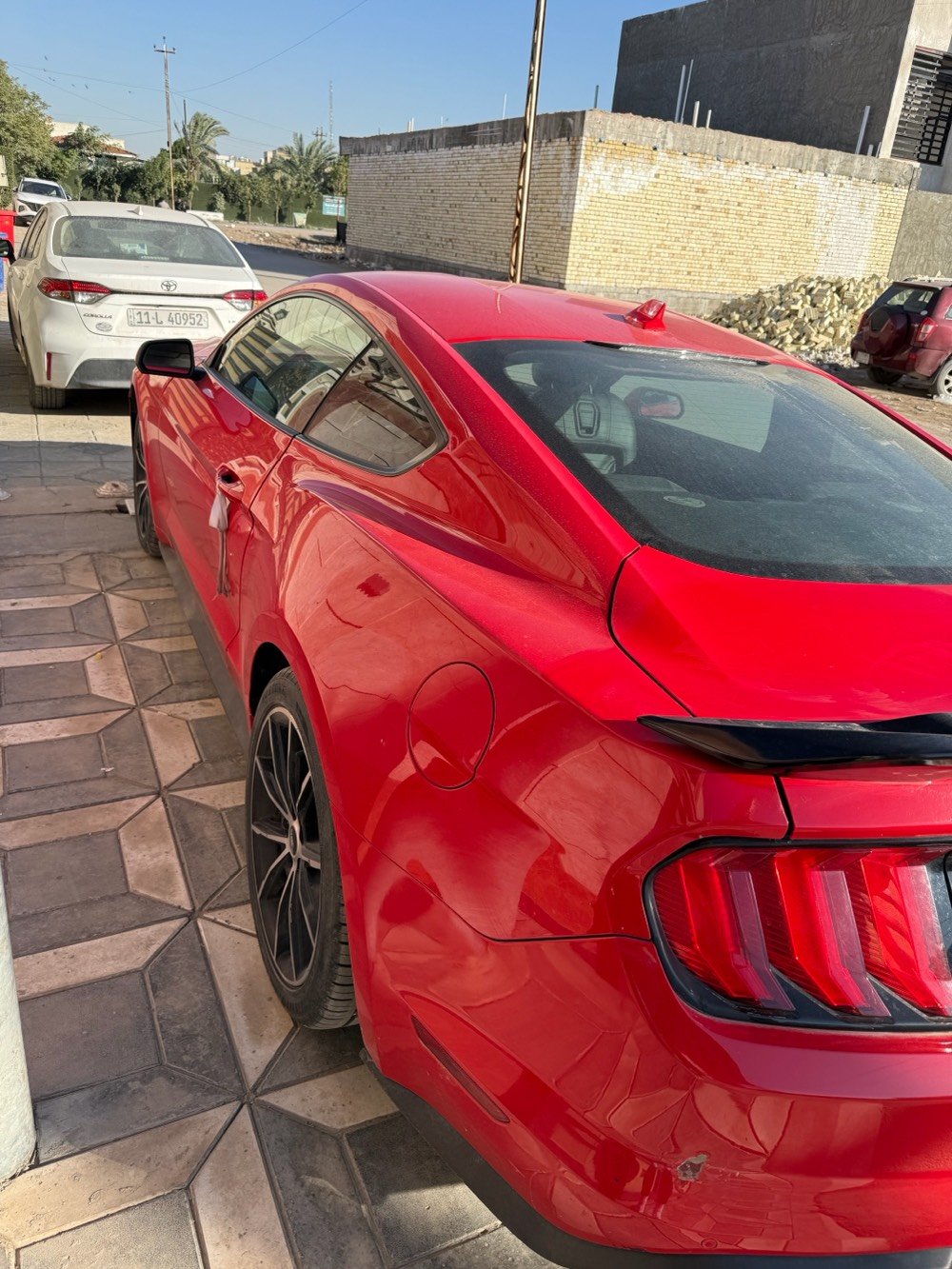 للبيعFord mustang 2021

المحرك / ecoboost 2.3 turbo 🚀 بريميوم 

وارد امريكي ماشية 55 الف كيلو  اللون احمر 🍎 

رقم اربيل .. سنوية بأسمي ..

فول مواصفات  

شاشة كبيرة مع گيجات متعددة الاشكال ومتغيرة مع انظمة القيادة ( normal , sport , slippery , drag strip , track , custom ) 

رادارات امامي جانبي .. كاميرا خلفية مع حساسات خلفي .. تدفئة كشنات .. مودات ستيرنك .. تحكم بالوان الداخلية .. كشن كهرباء .. تحديد مسار + مستشعر .. قيادة ذاتية .. انارة LED .. كروز سرعة وباقي المواصفات المعروفة ..

السيارة عليها دفيوزر وحلوك  وسبايدر وعليها تزويد سيفتي مراوح وفتح سرعه وفصله من طلال موستنك 

حادثها جاملغ امامي وقبغ جنطه 

السيارة نظيفة جداً 

السعر 178 ورقة وبيها مجال 

للاستفسار / *********** 

مكاني بغداد الدوره