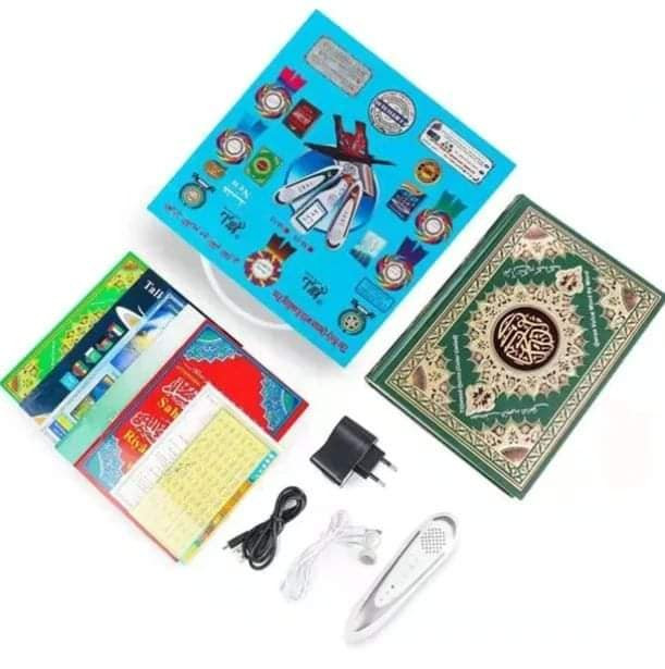 #مكتبة_القلم
وصول وجبة جديدة 
🟩مجموعة القرآن الكريم والقلم الناطق 🟩

🟢 تصميم ذكي ومبتكر، قرآن كريم مع قلم ناطق
✅ تتضمن المجموعة القرآن الكريم والقلم الناطق و 7 كتيبات تعليمية ( القاعدة النورانية - صحيح البخاري - صحيح مسلم - الحج والعمرة - القاموس الناطق) ، شاحن ، كيبل USB ، سماعات مدمجة، ذاكرة داخلية 16 جيجا 
✅ السماح باختيار اللغة  
✅ سهل الإستخدام وسلس جدا وصوت واضح وجودة عالية
✅ فقط أشر بالقلم على آية/سورة/كلمة من اختيارك (فقط على القرآن المرفق مع القلم) وابدأ بـ الأستماع (اقرأ كلمة بـ كلمة)  
✅ القرآن الكريم في بأصوات القراء  (المنشاوي - عبد الباسط - السديس.. الخ) 
✅ القرآن الكريم المطبوع وفق (النمط العثماني)
✅ يشحن عن طريق كابل USB 
✅ ينفع كبار السن والأطفال وطلاب المدارس والجامعات
✅ يساعد من لا يعرف القراءة من الأميين أو غير العرب
✅ يساعد من يحتاج إلى إتقان النطق الصحيح للكلمات
✅ يوضح لـ من يريد أن يتعلم معاني وتفسير القرآن الكريم
✅ يساعد الصغار والكبار في حفظ القرآن الكريم بـ الأحكام الصحيحة
✅ قراءة الجملة ذات الصلة عن طريق لمس أى مكان من الجملة
🟢 تتوفر فيه التفاسير صوتا
✅ تتوفر فيه احكام التجويد.

💢 فقط بـ 39 ألف دينار💢

#رمضان_كريم 

#مكتبة_القلم

      💢الكمية محدودة💢

----------------------------------
توجد خدمة توصيل لكافة المحافظات

العنوان: قضاء عـٰنه / مقابل السوق الأول/قرب جامع الشيخ محمد

للحجز مراسلة الصفحة📱
او الاتصال *********** (يتوفر واتساب) 
اهلا وسهلا بزبائننا الكرام🥰.
