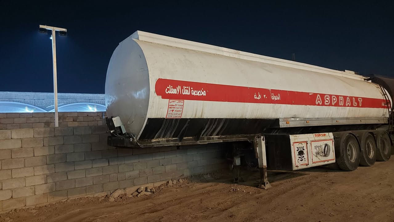 السلام عليكم تانكي بويلر مغلف كاك ابو الخمسه حموله ٣٠طن ستفسار  ***********
