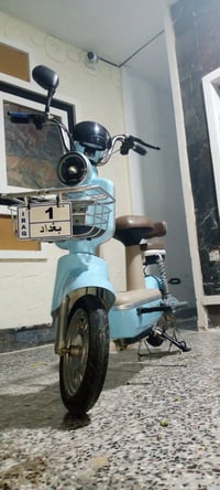دراجة شحن • مقاس 16 • بطاريات جديدة