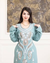 دشداشة نسائي • كشمير مصري • فري سايز 3XL