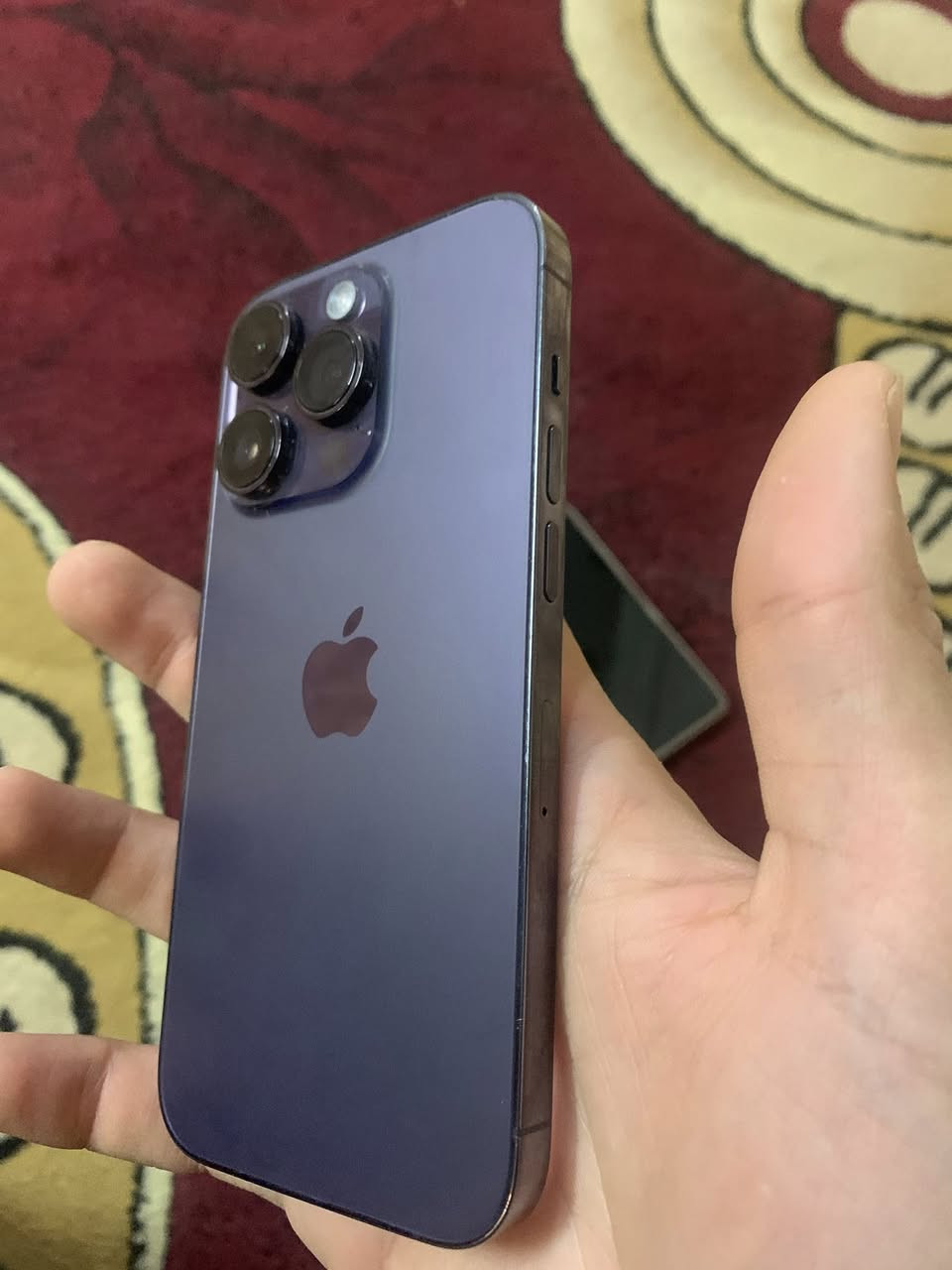 السلام عليكم ايفون 14برو برو فقط ذ256بطارية85 الجهاز بلادي وترفروف علا الفحص امانة الله الجهاز  لامفتوح ولا مصلح ابد نضيف مكفول سعر500قفل من الاخير لاتعبني ولا اتعبك كلش نضيف الجهاز عنواني بغداد الشعلة ***********
