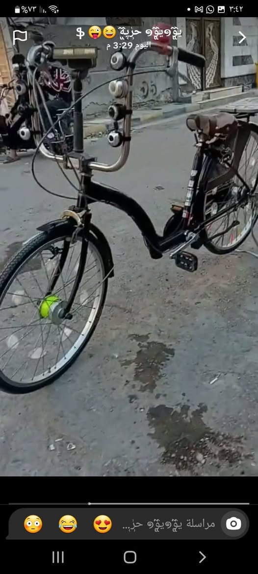 سلام عليكم بايسكل لبيع تكسي حجم 26السعر 160 وبي مجال مجال


**إذا كنت صاحب هذا الإعلان وتريد حذفه لأي سبب، رجاءا أرسل رسالة إلى الدعم الفني**