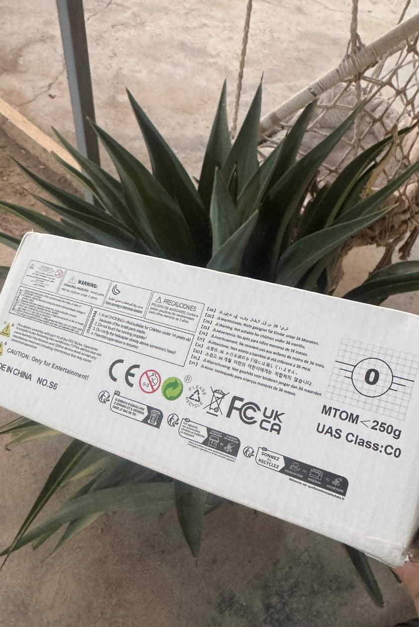 🚁✨ طائرة Drone S6 – متعة التصوير والمغامرة بين يديك!

استمتع بتجربة طيران ممتعة مع Drone S6 المميزة بتصميمها العملي والقابل للطي، لتأخذها معك أينما ذهبت. 📸

✅ كاميرا HD لالتقاط الصور والفيديو
✅ خاصية تثبيت الارتفاع (Fixed High) لسهولة التحكم
✅ دوران 360° لحركات استعراضية مذهلة
✅ زر العودة التلقائية (One Key Return)
✅ نظام تجنب العوائق (Avoidance) لمزيد من الأمان
✅ اتصال 2.4GHz وتحكم سلس ومستقر
✅ تصميم قابل للطي وخفيف الوزن

🌟 مناسبة للهواة والمبتدئين ومحبي التصوير والمغامرات.
🎁 هدية رائعة للأطفال والكبار لقضاء أوقات مليئة بالمتعة والإثارة.

📩 للحجز والاستفسار راسلينا الآن، والكمية محدودة! 🚀💛


**إذا كنت صاحب هذا الإعلان وتريد حذفه لأي سبب، رجاءا أرسل رسالة إلى الدعم الفني**
