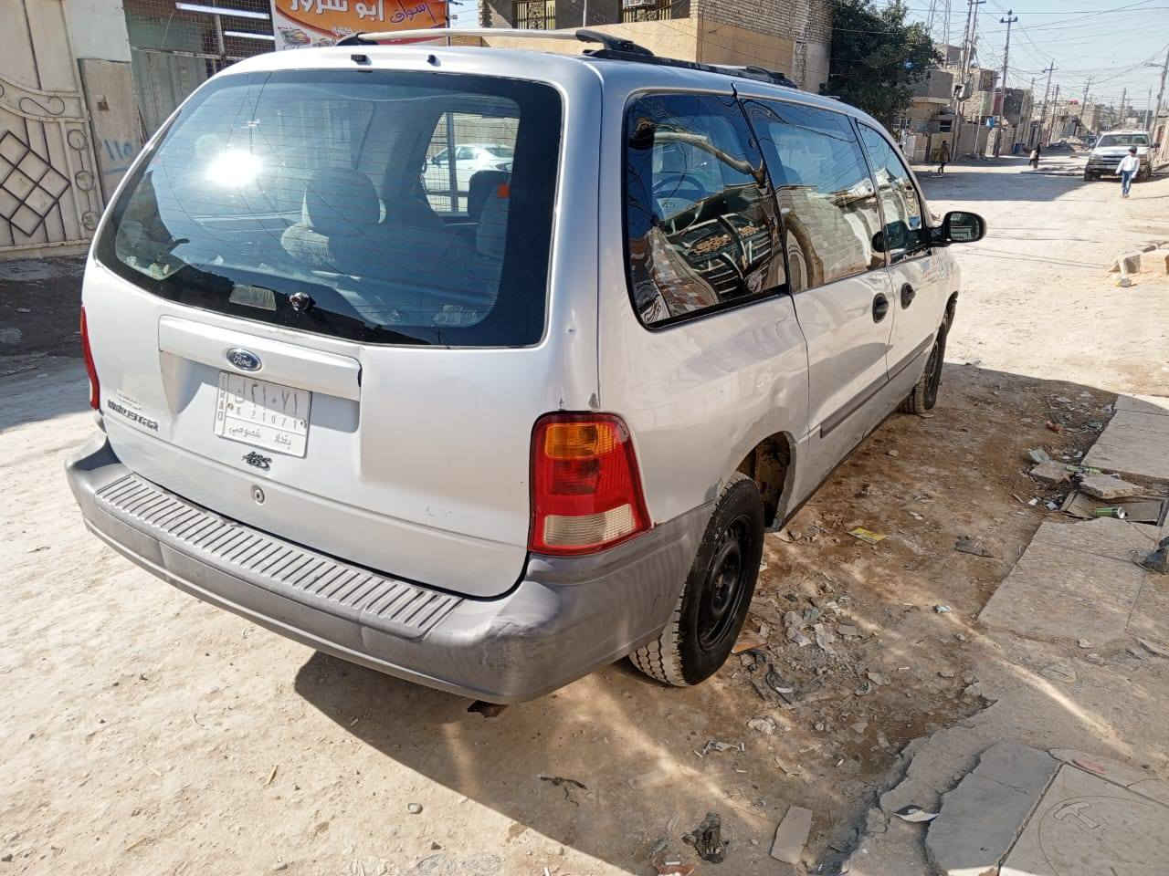 السلام عليكم للبيع فورد وندستار موديل 2002 محرك 6 سلندر بلادي مكفولة ما بيها لا ضربة ولا صبغ مكينة وكير مكفولات لا تبغير ولا تنقيص تخم تاير جديد سيارة جاهزة وخير من الله السنوية لل 28 تنتهي السعر 38 ورقة بيها مجال بسيط المكان بغداد يا اما الناصرية الشراي يتصل ***********
