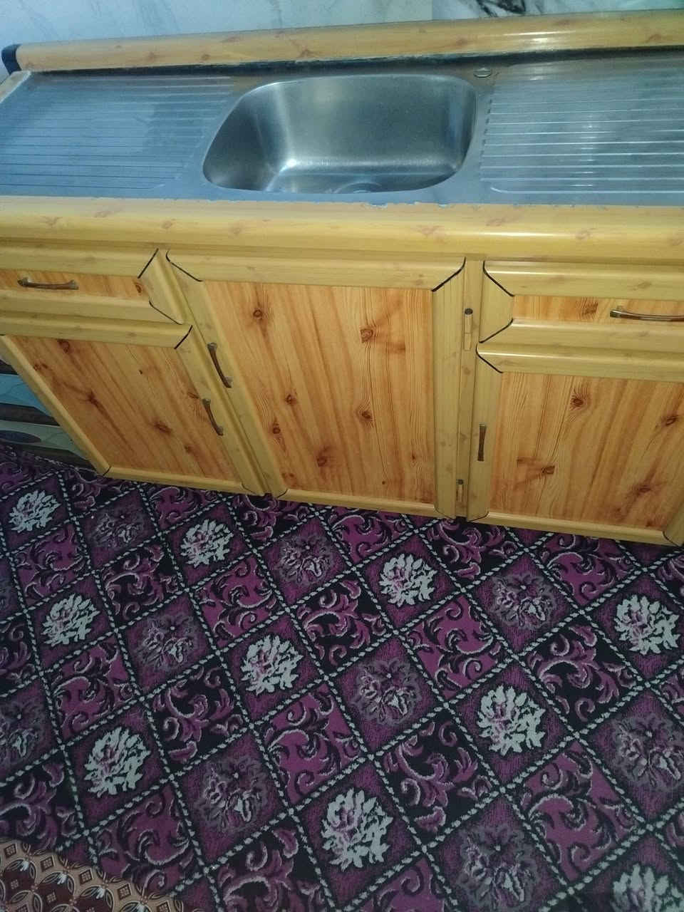 كاونتر الألمنيوم للبيع نضيف لوك تركي درجة أولى ثلاث قطع  السعر280 للتواصل ***********
