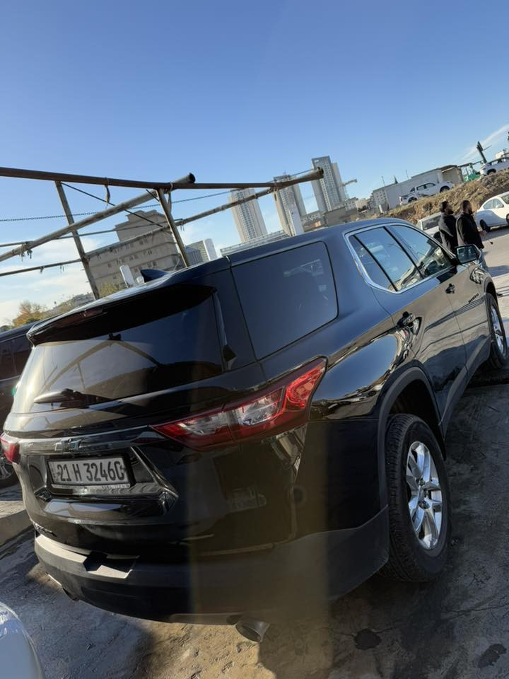 السلام علیکم 
شوفرلیت ترافیرس مودیل ٢٠٢٠ موصفاتLS
محرک ٦ سلندر 
فورویل 
اخوان سیارتی رقم و هزە جدید بشرت نفس الیوم
سیارە ماشیە ٦٨ الف مايل 
سياره امامى و خلفيه كبس ١ باب ضرر و صبغ
سياره سعرها ١٩٥$ بيه مجال
مكانى بلسليمانيه
***********
