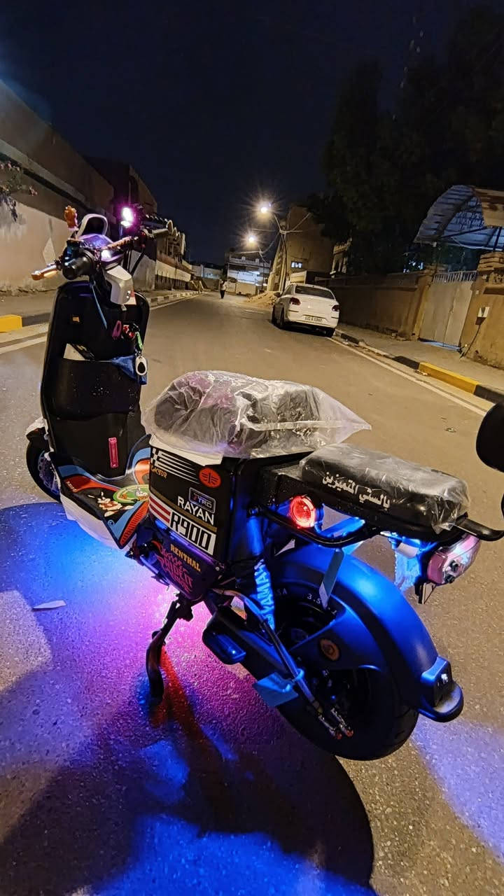 سلام عليكم
دراجه نوع r900 ريان مديل 26
تزويد داخلي وخارجي دراجه تاعب عليهه كلش
مزوده داخلي... 
1_عقل برمجه وتحديد سرعه دراجه على مبايل
2_بطاريه ليثيوم فوسفات حديد 40A_72w
تزويد خارجي... 
1_عضمات بريك لون برتقالي
2_دبلات أمامي لون ماروني
3_قبق شاصي 
4_ستاند صفح
5_ويل امامي
6_تعلاكه 
من غير الكهربائيات المرتبه وشغلات ماذكرتهه
دراجه مزوده على ايدي وبيهه 3 مود للسرع 
مود الثاني طلعت 70 وصوره تحكم
جكد تسوه هيج دراجه للشرايه ابيع


**إذا كنت صاحب هذا الإعلان وتريد حذفه لأي سبب، رجاءا أرسل رسالة إلى الدعم الفني**